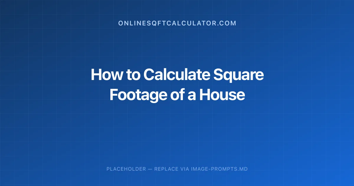 A floor plan of a two-storey house with room dimensions marked, alongside a tape measure and calculator